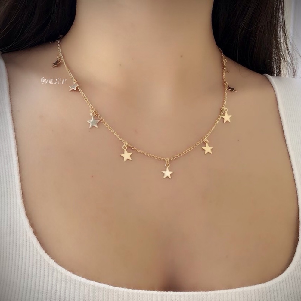 🛍 New ⚡️ Gold Star ⭐️ Choker